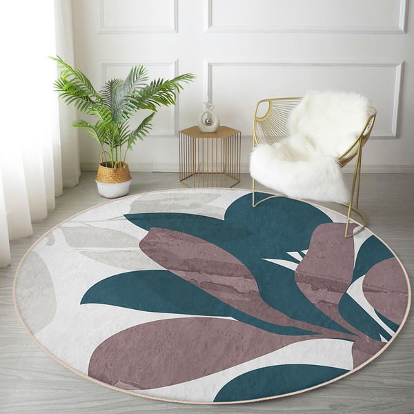 Periv/pogodan za robotski usisavač okrugli tepih ø 120 cm Comfort – Mila Home-image-2