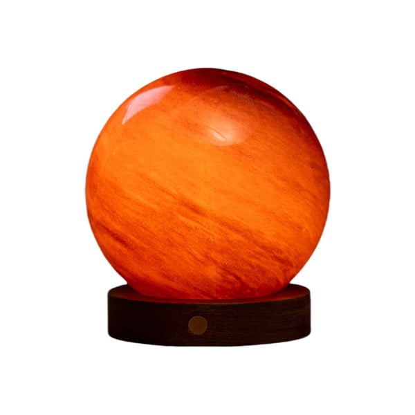 Tamno smeđi svjetlosni ukras s USB ø 12 cm Sand Storm – Gingko