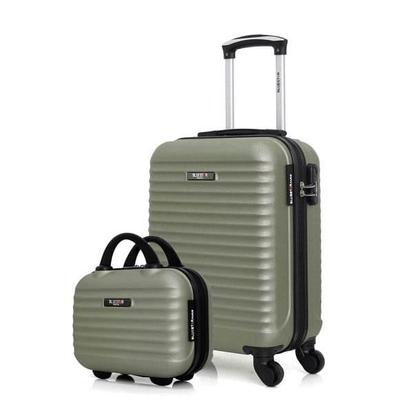 Set od 2 pastelno zelena kofera Bluestar Francie-image-3