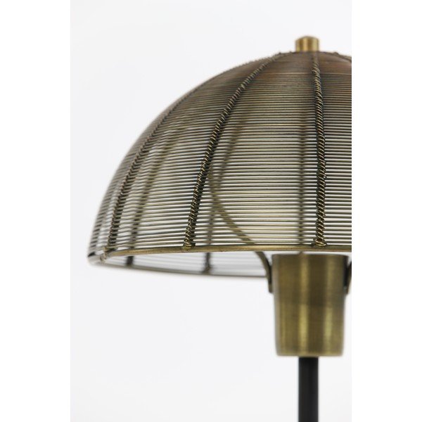Stolna lampa brončane boje (visina 33 cm) Klobu - Light & Living-image-3
