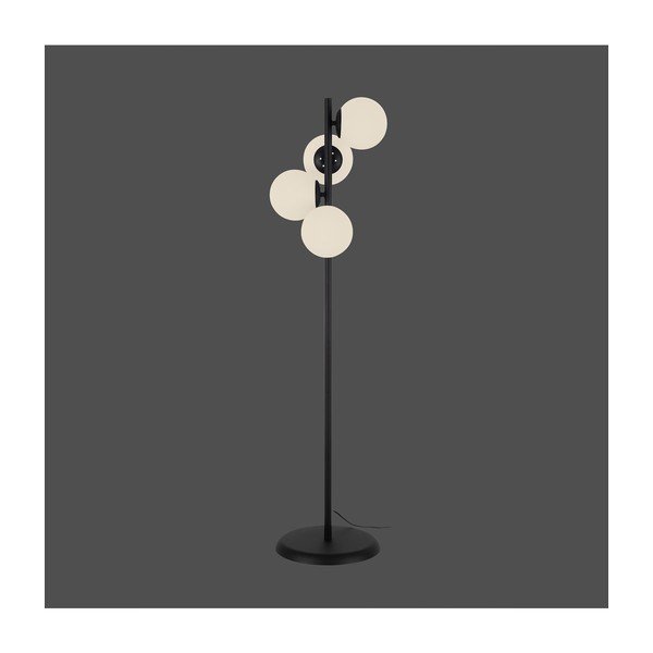 Crna podna svjetiljka Squid Lighting Owl, visina 130 cm-image-1