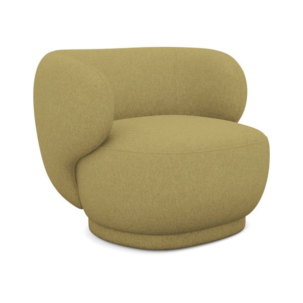 Senf žuta fotelja Hina – Makamii