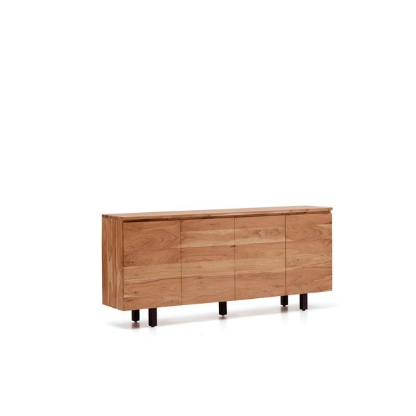 Komoda od masivnog bagrema u prirodnoj boji 200x88x40 cm Uxue – Kave Home-image-2