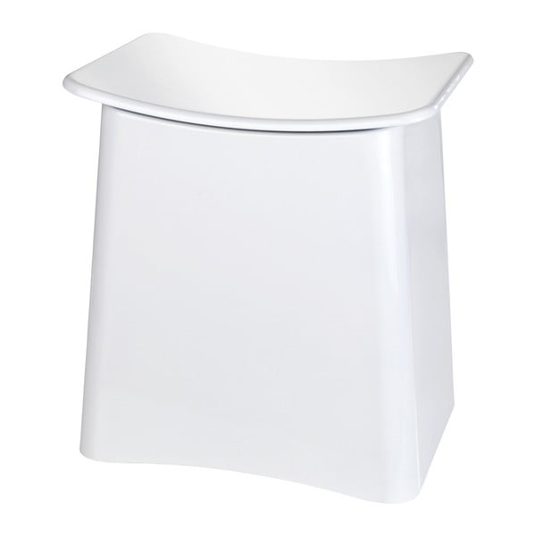 Bijela stolica s prostorom za odlaganje Wenko Wing, 33 l-image-4