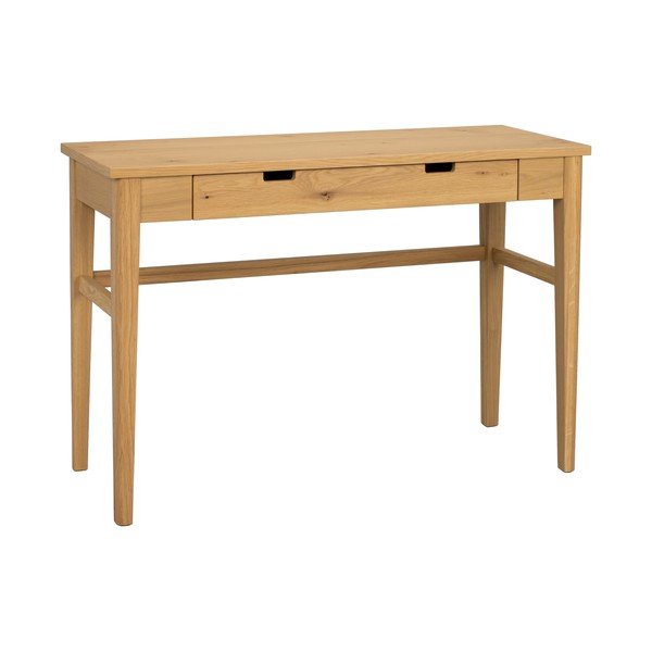 Pomoćni stol s pločom stola u dekoru hrasta u prirodnoj boji 40x110 cm Garrison – Rowico