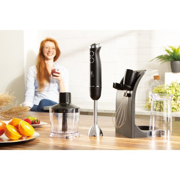Crni štapni mikser Black SIlver Collection - BerlingerHaus-image-1