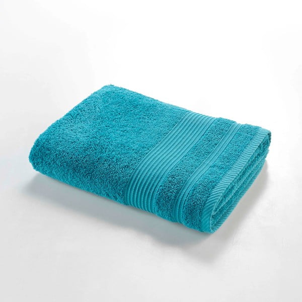 Plavi pamučni ručnik od frotira 70x130 cm Tendresse – douceur d'intérieur