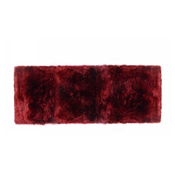 Crveni tepih od vune Royal Dream Zealand Long, 70 x 190 cm