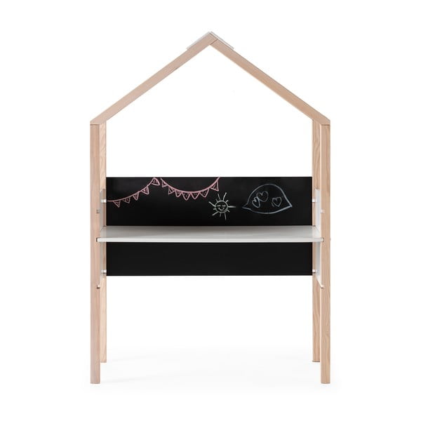 Dječji radni stol od masivnog bora 40x100 cm Roxana – Marckeric