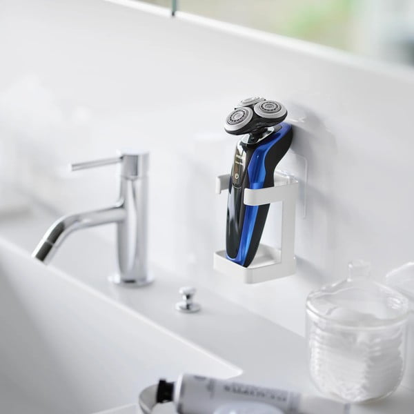 Bijeli metalni držač uređaja za njegu kože Film Hook – YAMAZAKI-image-1