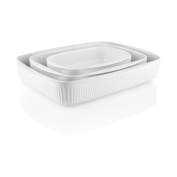 Bijeli porculanski kalup za pečenje Eva Solo Legio Nova, 30,6 x 24,5 cm-image-1
