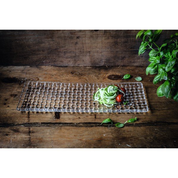 Staklen pladanj 15x42 cm Bossa Nova – Nachtmann-image-2