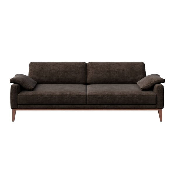 Tamnosmeđa sofa MESONICA Musso, 211 cm