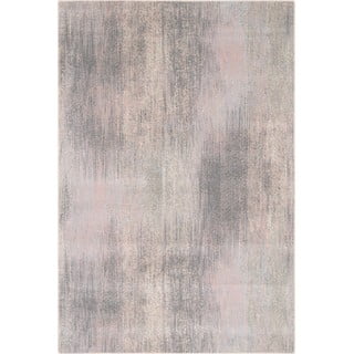 Ružičasti/sivi vuneni tepih 133x180 cm Calvi rose – Agnella