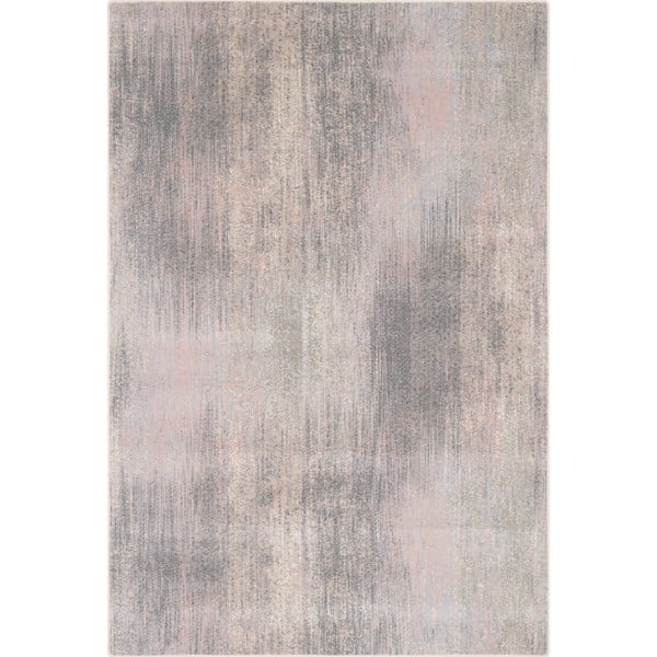Ružičasti/sivi vuneni tepih 200x300 cm Calvi rose – Agnella