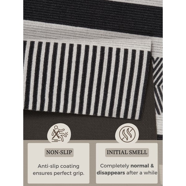 Crno-sivi kuhinjski tepih Hanse Home Line, 45 x 140 cm-image-4
