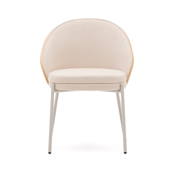 Krem/u prirodnoj boji blagovaonska stolica Eamy – Kave Home-image-2