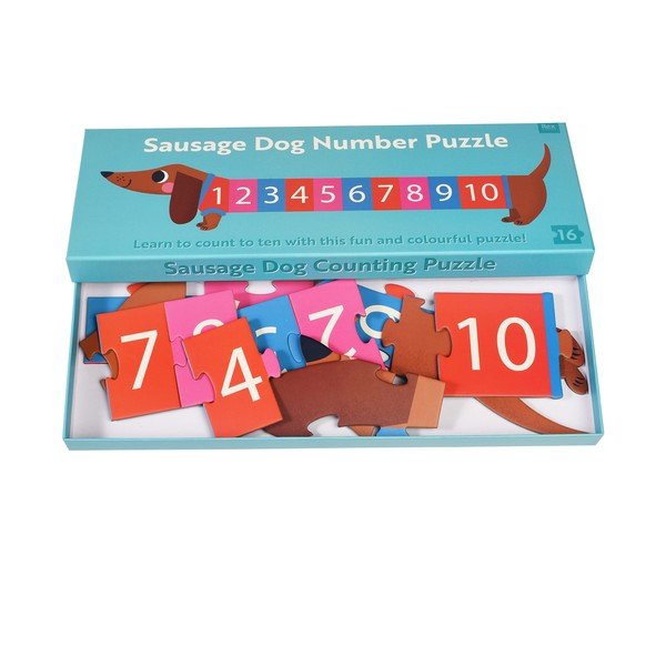 Puzzle (broj komada 16 kom) Sausage Dog – Rex London-image-3