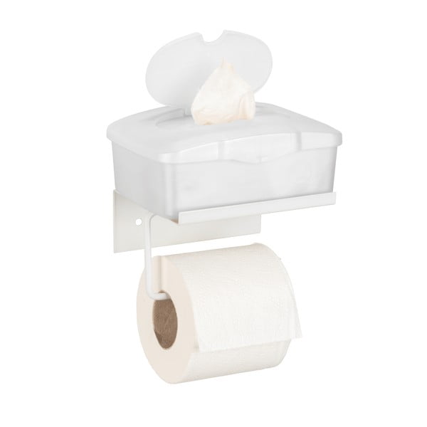 Bijeli metalni samoljepljiv/s policom držač toaletnog papira Desulo – Wenko-image-3