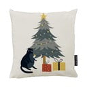 Ukrasni jastuk s božićnim motivom 45x45 cm Crazy Cat Xmas – Butter Kings