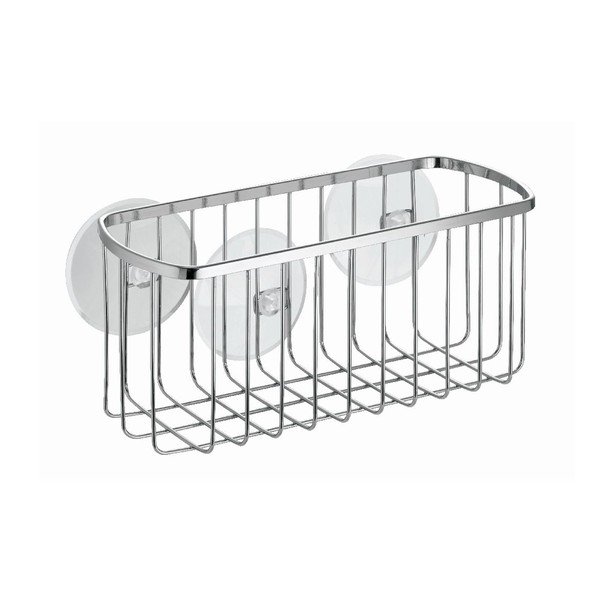 Metalna košarica s vakuumskim zakačkama iDesign Gia Rectangular-image-1