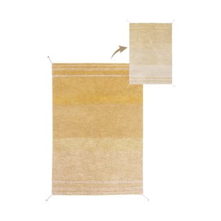 Oker žuti pamučan tepih 170x240 cm Twin Amber – Lorena Canals