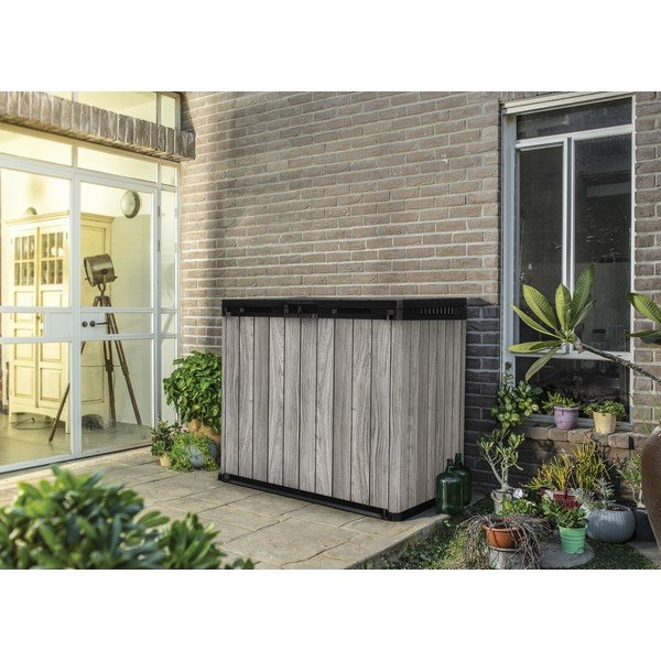 Siva plastična vrtna kutija za pohranu Deco – Keter-image-1