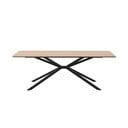 Blagovaonski stol s pločom stola u dekoru hrasta 100x200 cm Cesura – Unique Furniture