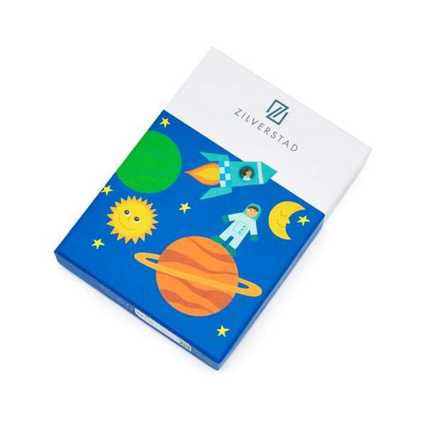 Dječji pribor za jelo 4 kom od nehrđajućeg čelika u srebrnoj boji Space – Zilverstad-image-4