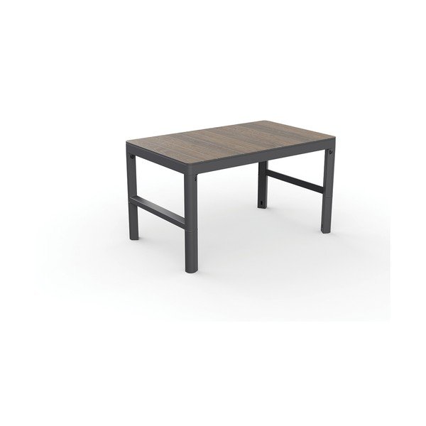 Vrtni stolić za kavu u dekoru oraha 71,5x116 cm Lyon – Keter-image-2