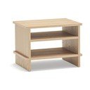 Noćni ormarić u dekoru hrasta u prirodnoj boji Inari – Teulat