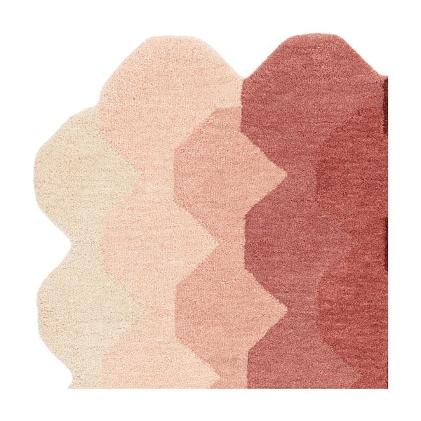Ružičasti vuneni tepih 120x170 cm Hive – Asiatic Carpets-image-3