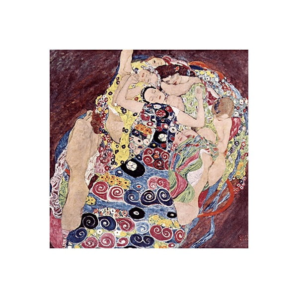 Slika Gustava Klimta - Djevice, 70x70 cm