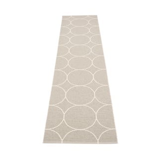 Krem unutarnja i vanjska staza 70x300 cm Boo Linen – Pappelina