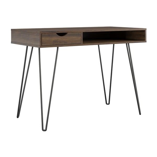 Radni stol u dekoru oraha 49x104 cm Concord – Novogratz