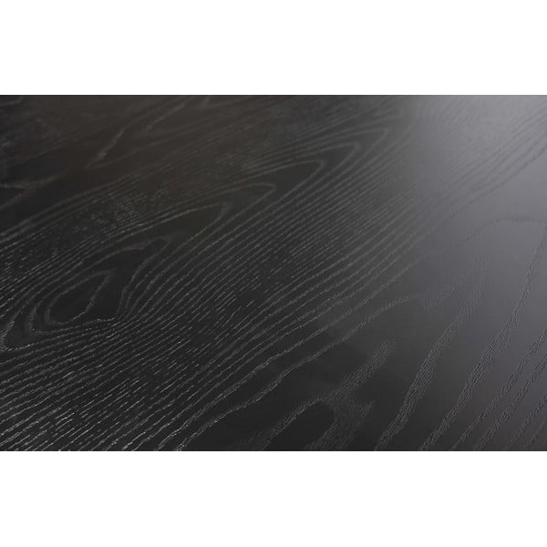 Crni blagovaonski stol WOOOD Bruno, 200 x 90 cm-image-1