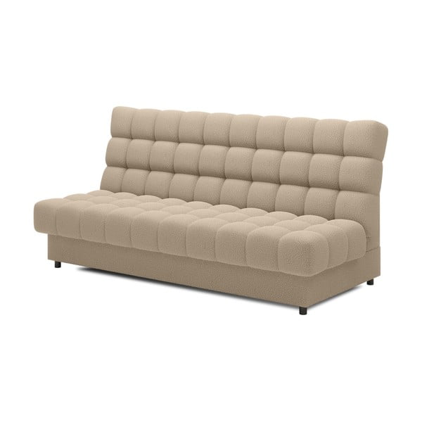 Bež sklopiva/s prostorom za odlaganje sofa od bouclé tkanine 197 cm Clareta – ELTAP-image-2