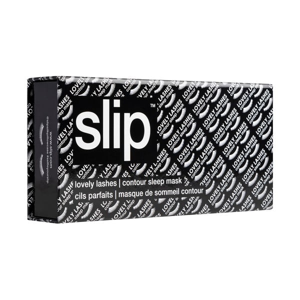 Crna svilena maska za spavanje Contour Black – slip-image-4