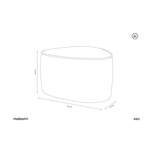 Svijetlo zeleni tabure Keo – Makamii-image-3