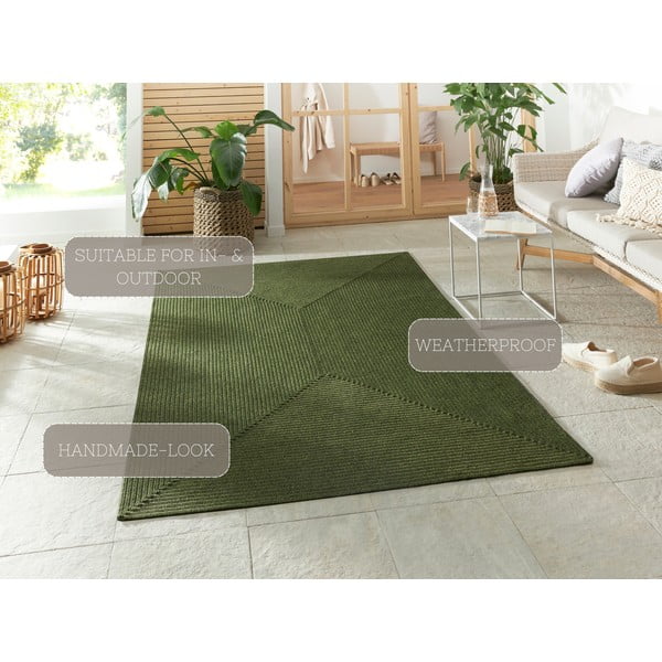 Zeleni vanjski tepih 170x120 cm - NORTHRUGS-image-4