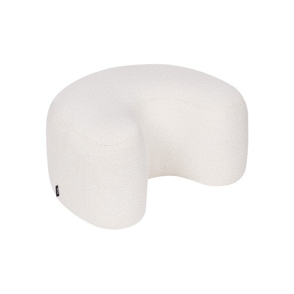 Bež tabure od bouclé tkanine Ü – noo.ma