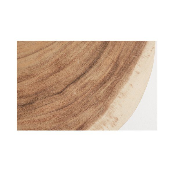 Okrugao pomoćni stol od masivnog drva munggura ø 65 cm Wellcres – Kave Home-image-4