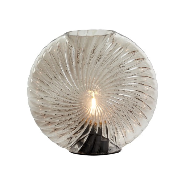 Svijetlo siva stolna lampa (visina 20 cm) Milado - Light & Living-image-1