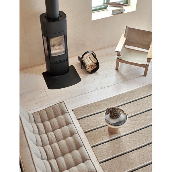 Bež unutarnji i vanjski tepih 70x90 cm Olle Mud Beige – Pappelina-image-2