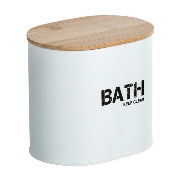 Bijela kupaonska kutija s poklopcem Wenko Gara-image-4