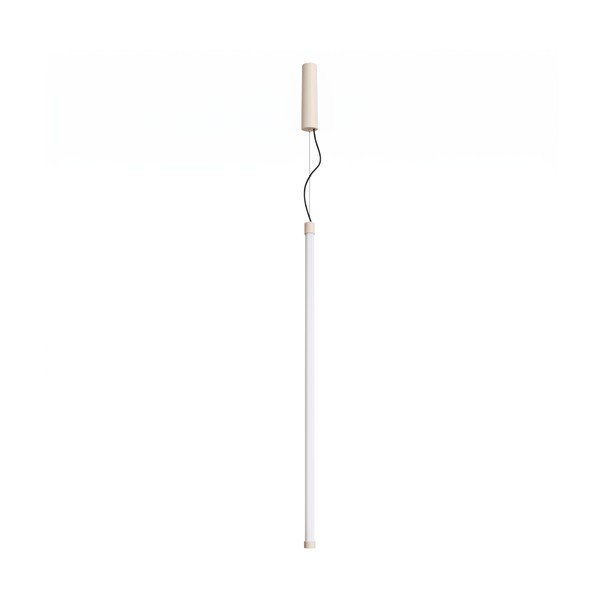Bež metalna LED viseća svjetiljka ø 6 cm TRANG – Thoro
