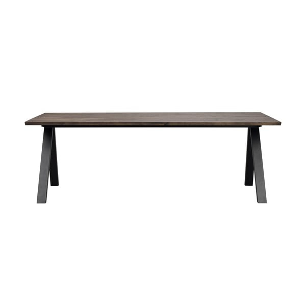 Blagovaonski stol na razvlačenje s hrastovom pločom 220x100 cm Carradale - Rowico
