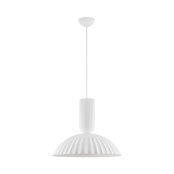 Bijela viseća svjetiljka od kamenine ø 50 cm Ammos – Nova Luce