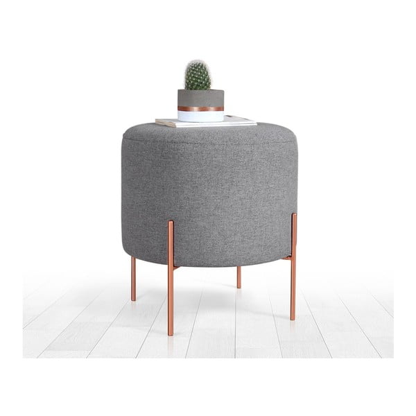 Sivi tabure Copper – Artie-image-2