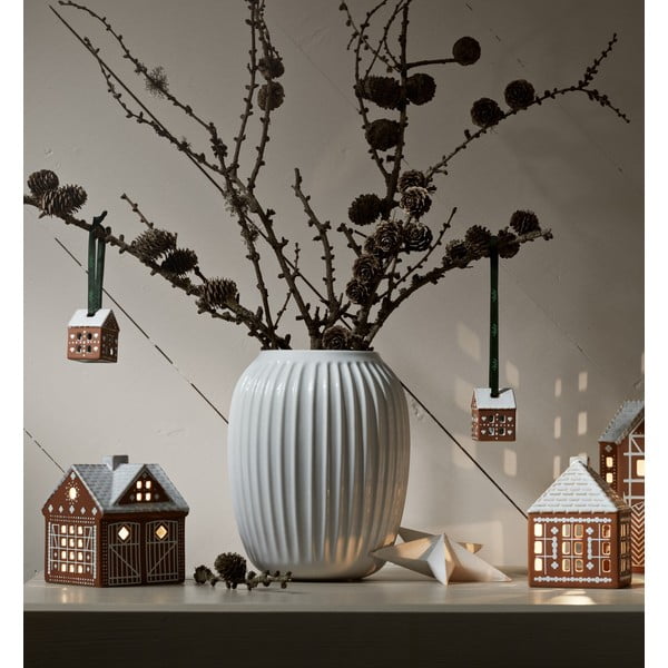 Keramički ukrasi za božićno drvce u setu 2 kom 5 cm Gingerbread – Kähler Design-image-1